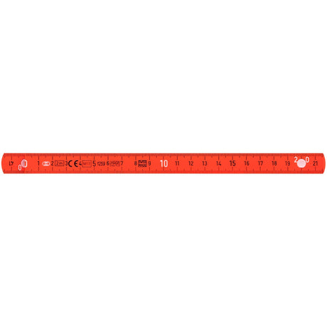 Wiha Elektriker-Gliedermaßstab Longlife 2m Messlatte (Orange)