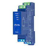 Shelly Pro Dimmer 0 1–10 V PM (blau, Bluetooth 4.2, WLAN)