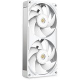 Nzxt f240x rgb case fans (wit, 2 stuks, 240 x 120 x 30 mm, pwm)
