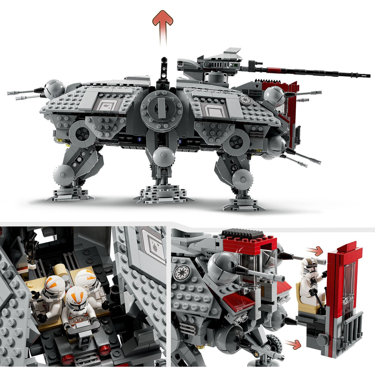 Lego Star Wars – Bauspielzeug „At-te Walker“ (75337)