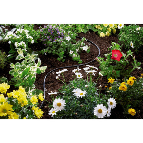 Gardena oberirdisches Tropfrohr 4,6 mm (3 16) Tropfer (schwarz, 1362-20, 15 m)