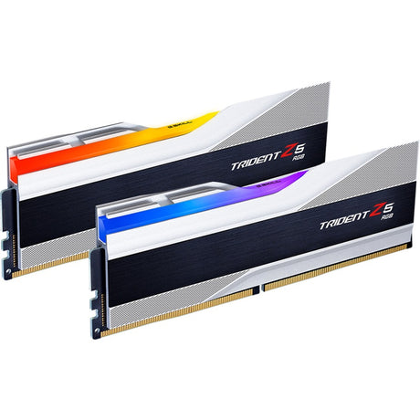G.skill Trident Z5 RGB 32 GB DDR5-6400 (2x 16 GB) RAM (Silber, F5-6400J3239G16GX2-TZ5RS, XMP 3.0)