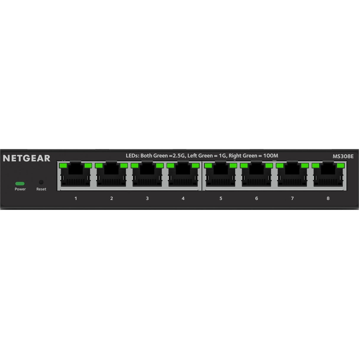 Netgear 8-Port 2,5G Multi-Gigbit Ethernet Plus Switch (MS