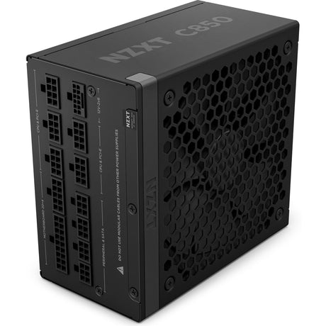 Nzxt C850 Gold ATX 3.1 modulares 850-Watt-Netzteil (schwarz, 1x 12V-2x6, 3x PCIe)