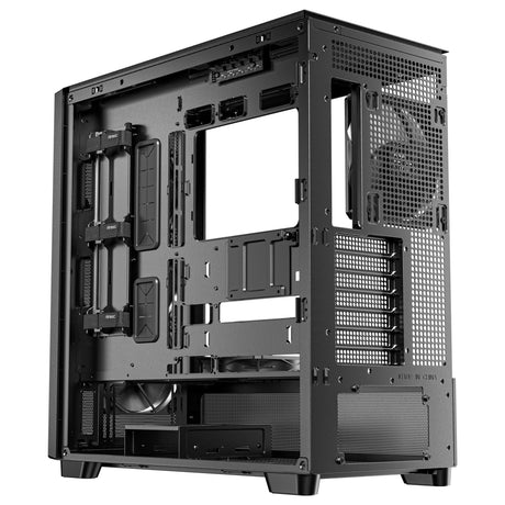 Antec Flux Se Midi-Tower-Gehäuse (schwarz | 2x USB-A | 1x USB-C)