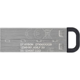 Kingston Data Traveler Kyson 64 GB USB-Stick (Silber, Dtkn 64 GB)