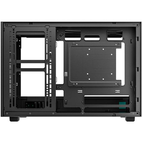 Deepcool ch260 mini tower behuizing (zwart | 2x usb-a | 1x usb-c | tempered glass)