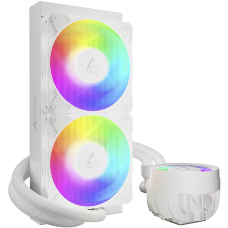 Arctic Liquid Freezer III Pro 240 A-RGB Wasserkühlung (weiß, 4-poliger PWN-Lüfteranschluss)