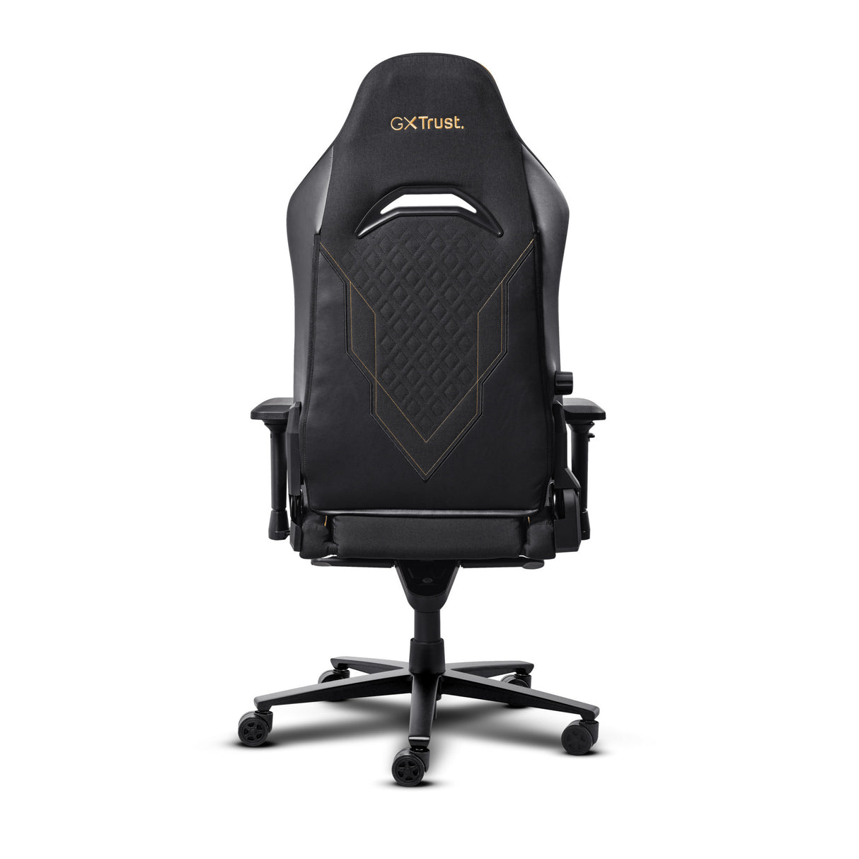 Trust gxt 721 ruya pro premium comfortabele gaming stoel (zwart geel)