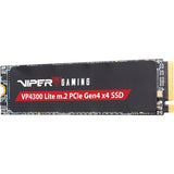 Patriot vp4300l1tbm28h viper vp4300 lite SSD, 1 TB, M.2 2280, PCIe Gen4 x4, 7400 MB/s, 800.000 Iops