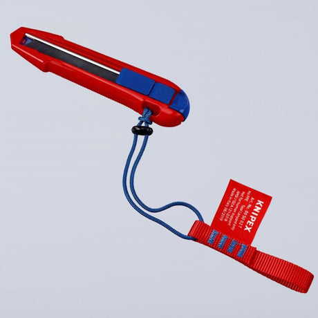 Knipex Cutix Universalmesser Teppichmesser (rot blau, inkl. 2 Messerklingen)