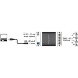 Delock Delock USB 3.0> 4x Gigabit Lan