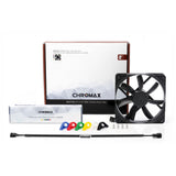 Noctua nf-s12a pwm chromax.black.swap