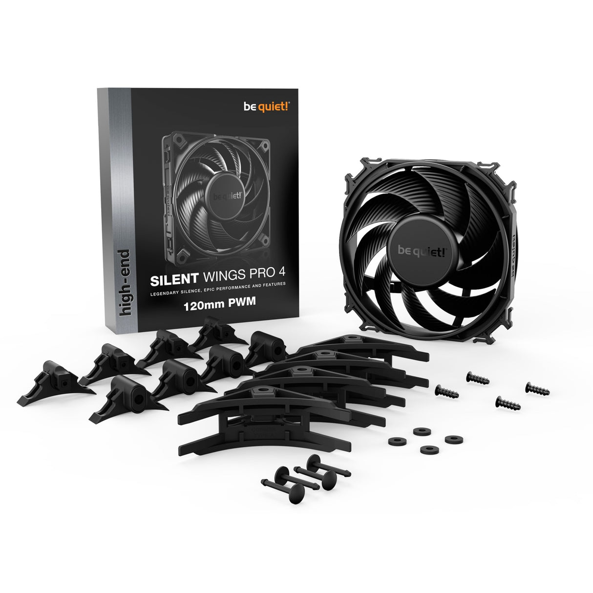 Ruhig sein! Silent Wings 4 PWM 120x120x25