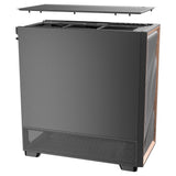 Antec Flux Se Midi-Tower-Gehäuse (schwarz | 2x USB-A | 1x USB-C)