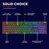 Trust GXT 866 Torix Hochwertige mechanische Gaming-Tastatur