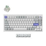 Keychron q1 he 8k magnetic switch keyboard (wit, us lay-out (qwerty), ultra-fast lime, 75%, rgb, hot swap, 8k)