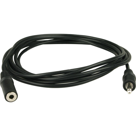 Goobay 3,5 mm Klinkenverlängerungskabel (schwarz, 3 Meter, Stereo)