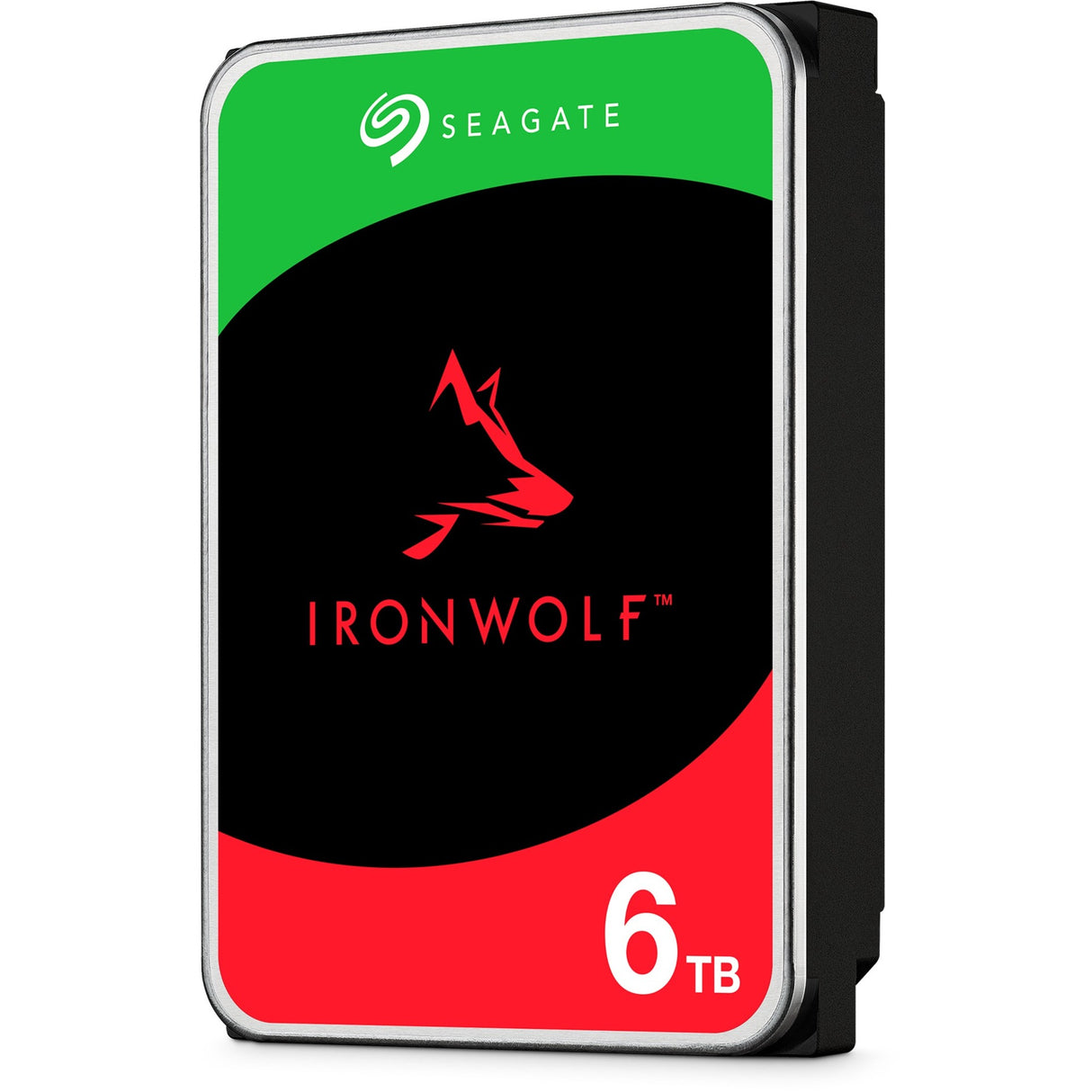Seagate ironwolf 6 tb harde schijf (sata 600, 24 7)