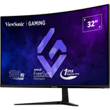 Viewsonic vx3218c-2k 32 gebogener Gaming-Monitor (schwarz, 2x HDMI, 1x Display-Port, 180 Hz)