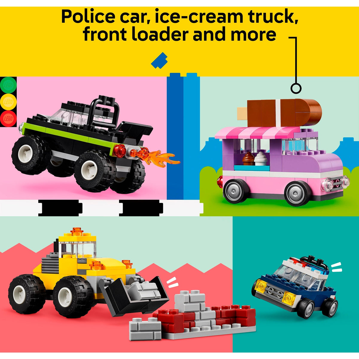 Lego klassische Kreativfahrzeuge – 11036