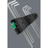 Wera Innensechskantschlüsselsatz 3950 9 Hex-Plus Edelstahl 1 (Edelstahl, 9-teilig, 1,5 mm bis 10 mm)