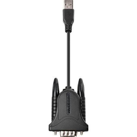 Sitecom USB > serielles Kabel 0,6 m USB-Adapter (Schwarz Silber, CN-104, Einzelhandel)