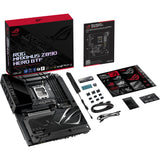 Asus rog maximus z890 hero btf socket 1851 moederbord (zwart, raid, 5 gb-lan, wi-fi 7, bt, sound, atx)