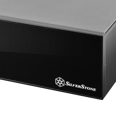 Silverstone sst-ml09b htpc-gehäuse (schwarz | 2x usb-a)