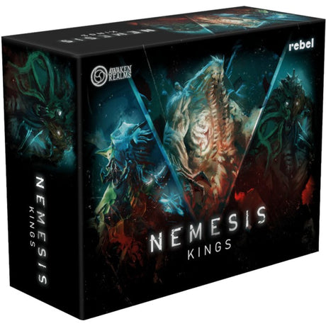 Asmodee Nemesis: Kings Brettspiel (englisch, Erweiterung, 1 - 5 Spieler, 35 - 175 Minuten, ab 14 Jahren)