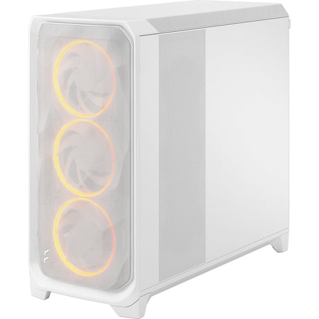 Fractal Design Meshify 3 XL RGB Big Tower Gehäuse (weiß | 2x USB-A | 1x USB-C | RGB | gehärtetes Glas)