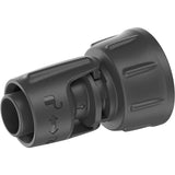 Gardena Micro-Drip-System Hahnanschlussstück 13 mm (1 2) – 3 4 Gewindehahnstück (dunkelgrau)