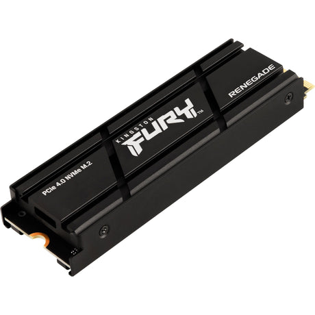Kingston Fury Renegade mit Kühlkörper 2 TB SSD (schwarz, Sfyrdk 2000g, PCIe 4.0 NVMe, M.2 2280)