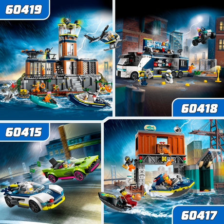 Lego Polizeiauto und rasante Verfolgungsjagd – 60415