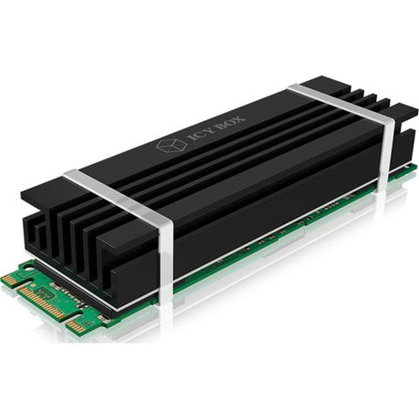 Icy Box ib-m2hs-70 Kühlkörper (schwarz, unterstützt m.2 2280 SSD)