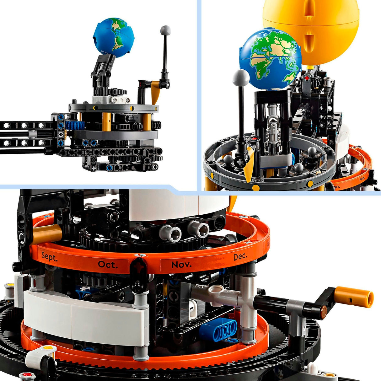 Lego Technic – Bauspielzeug „Erde und Mond in Bewegung“.