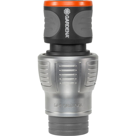 Gardena Premium-Schlauchverbinder 19 mm (3 4) (grau silber, 18256-20)