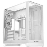 Thermaltake view 390 tg snow midi tower behuizing (wit | 2x usb-a | 1x usb-c | tempered glass)