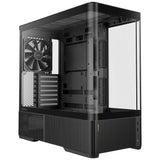 Antec c6 curve air midi tower behuizing (zwart | 2x usb-a | 1x usb-c | tempered glass)