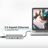 Act-Konnektivität USB-C 4K 8K 60Hz Dockingstation