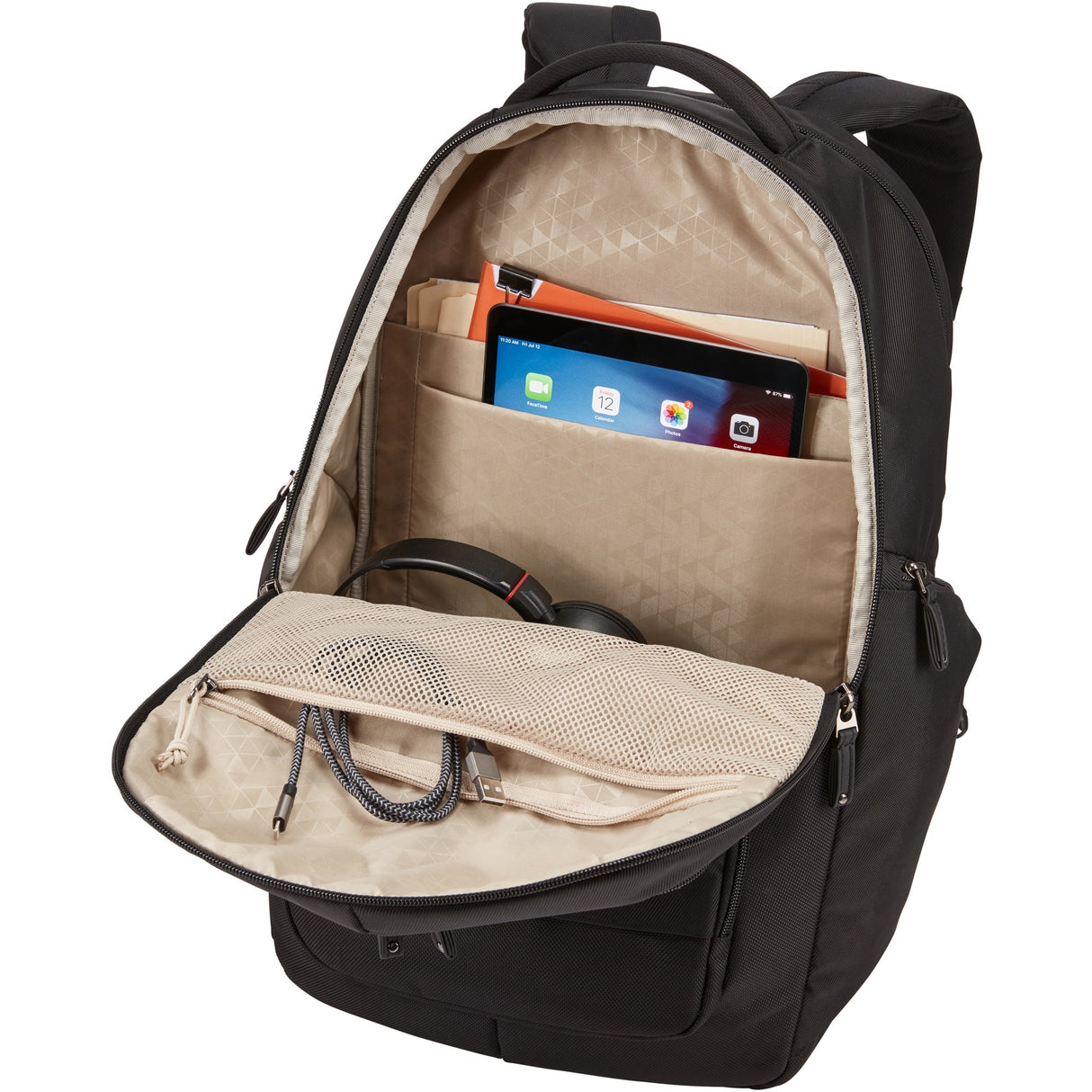 Case Logic Vorstellung 17,3 Laptop Rucksack Rucksack (schwarz)