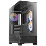 Antec cx700 argb Midi-Tower-Gehäuse (schwarz | 1x USB-A | 1x USB-C | gehärtetes Glas)