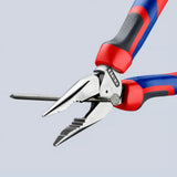 Knipex Spitzkombizange Kombizange (rot blau)