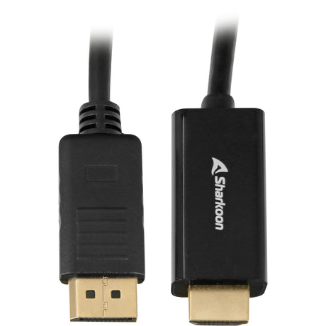 Sharkoon Displayport 1.2 > HDMI-Adapter (schwarz, 1 Meter, 4k)