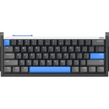 Iqunix ez60 magnetic switch gaming he keyboard (zwart, us lay-out (qwerty), gateron magnetic jade pro, 60%, rgb, double shot pbt keycaps)