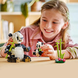 Lego Creator 3in1 Wilde Tiere: Panda-Familie – 31165