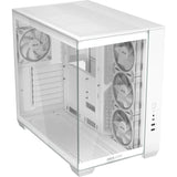 Asus a32 plus midi tower behuizing (wit | 2x usb-a | 1x usb-c | rgb | tempered glass)