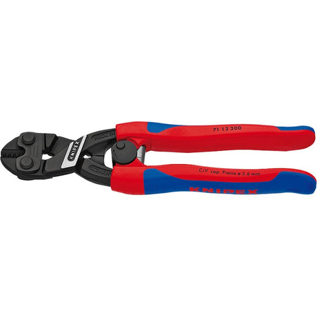 Knipex Cobolt Bolzenschneider 7112200 Schneidzange (Mittelschneider, mit Öffnungsfeder)