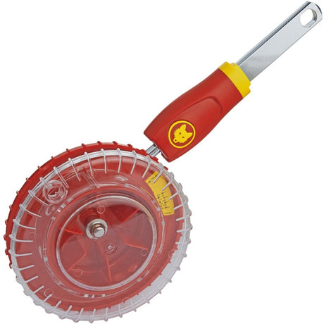 Wolf-Garten Multi-Star EA-M Samenroller Blumenzwiebelpflanzer (rot silber)