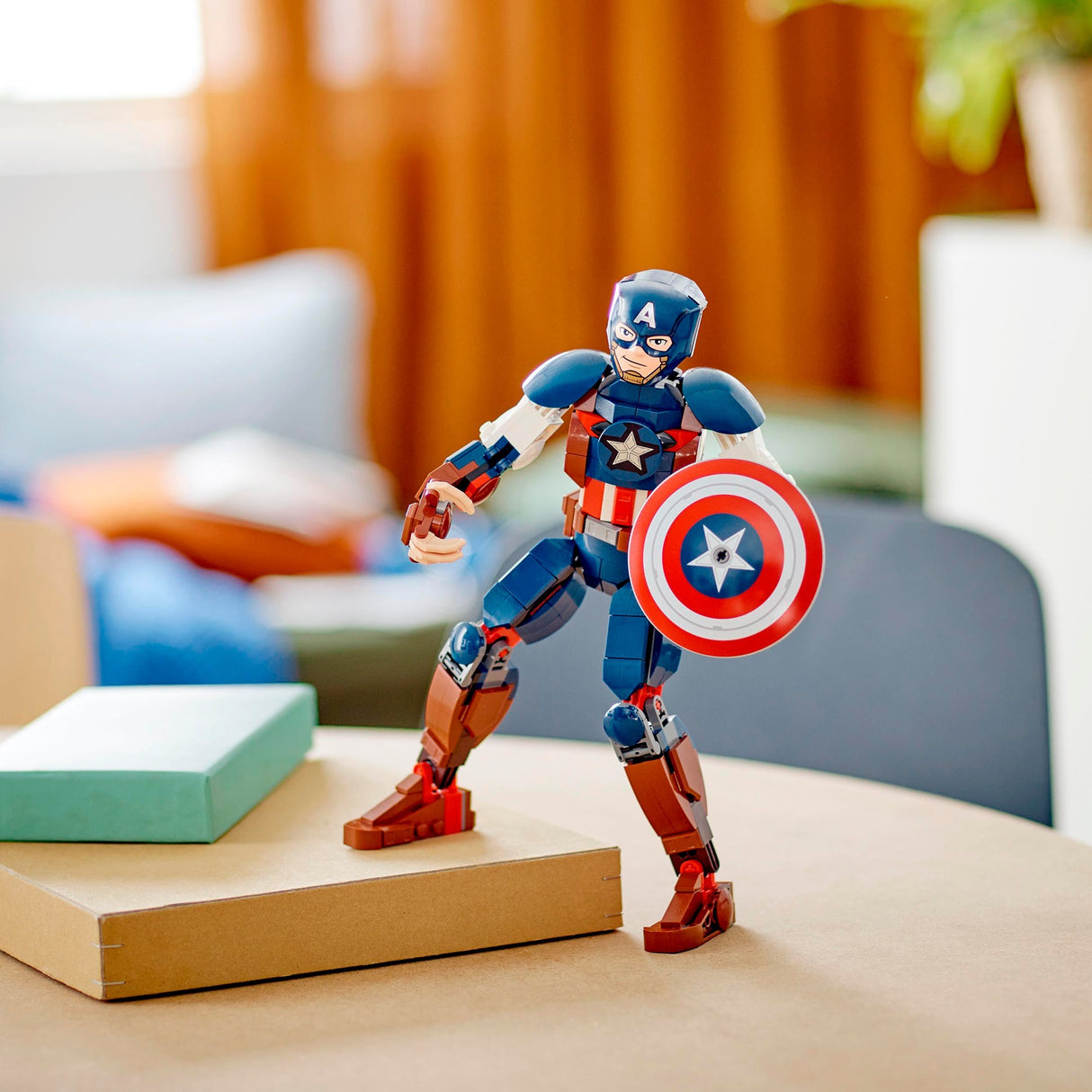Lego Marvel – Captain America Baufigur Konstruktionsspielzeug (76258)